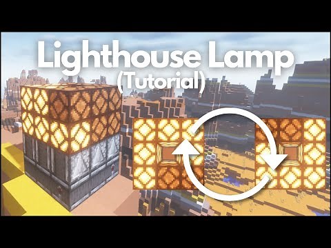 Minecraft: Lighthouse Lamp Design (Tutorial) | BlenDigi Shorts #2