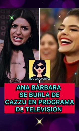 🟣Ana Bárbara se burla de Cazzu en programa en vivo #shorts #humor