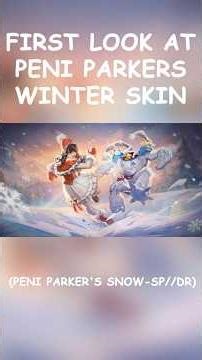 PENI PARKERS NEW WINTER SKIN #marvelrivals