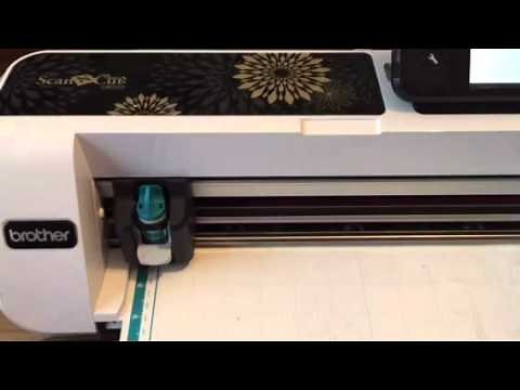 How to -scan and cut your drawings with the scan and cut