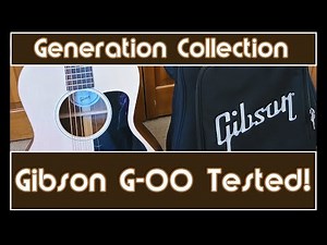 Gibson Generation Collection G-00 Parlor size acoustic Demo