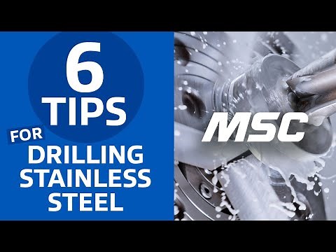 HOW TO: Drill Stainless Steel - 6 Tips