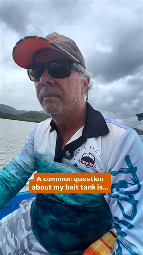 A common question I get about my bait tank is whether it drains during full speed or not ⚠️ Well.. see for yourself! We’ve even got a blog about this topic - see the link in the comments. #baittanksetup #livebaitfishing | Ryan Moody Fishing