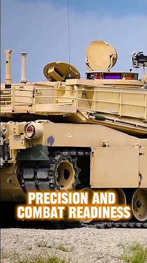 M1 Abrams Live Fire | Tank Gunnery Training