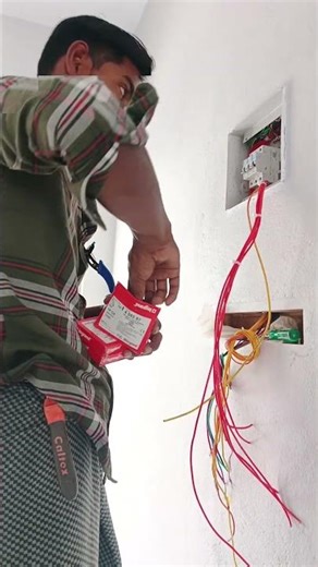 • 12 way MCB Box connection।।AC Circuit... house wiring DB box installation
