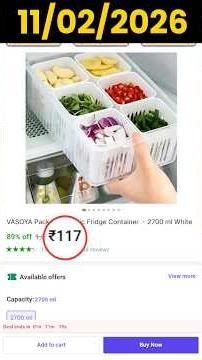 Daily Deals #47 🔥 Best Budget Offers Under ₹500 | Watches, Fridge Storage, Laptop Table