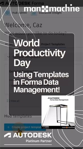 World Productivity Day - Templates in Autodesk Forma