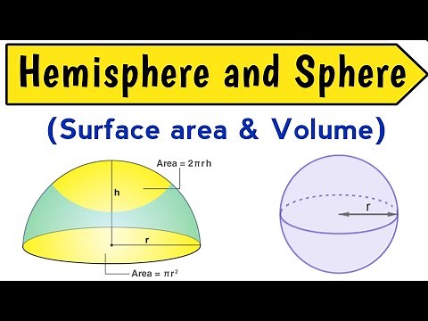Surface Area and Volume of Hemisphere and Sphere || Sphere and Hemisphere ||
