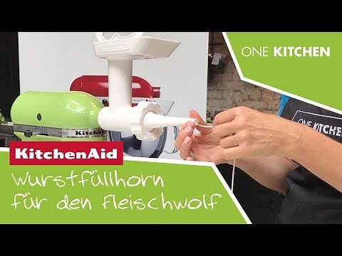 KitchenAid Wurstfüllhorn 5SSA | Wie es verwendet wird | by One Kitchen