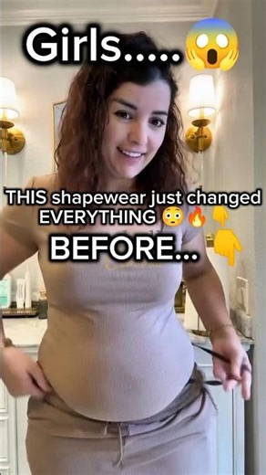“This shapewear SNATCHED her body in seconds 😳🔥” #shapewear #viralshorts