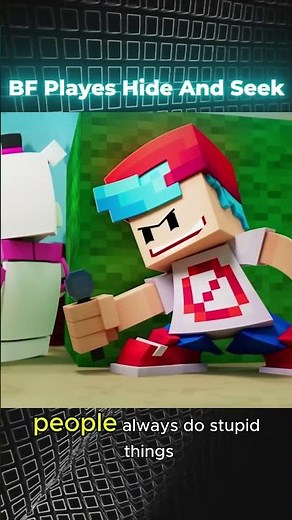 BF Playes Hide And Seek [FNF Animation] #fnf #fridaynightfunkin #shorts