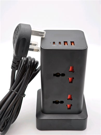 8 Outlet Tower Extension Power Socket Features