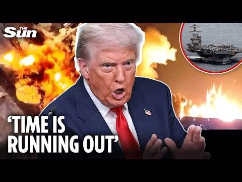 Trump vows to ‘rain all hell’ on Iran if Strait of Hormuz isn’t open within 48 hours