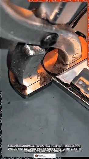 iPhone Frame Tool: Repairing Body Corners Fast Neat Precise #tool #tools #innovation