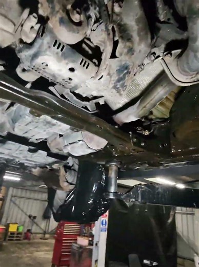 Rust Inhibiting Chassis Spray applied to this truck