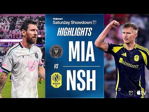 Inter Miami CF vs. Nashville SC | Full Match Highlights | Messi MAGIC & Surridge STUNNER!