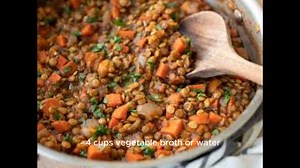 lentil recipe