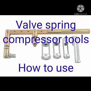Tools- Valve spring compressor tool- How to use.