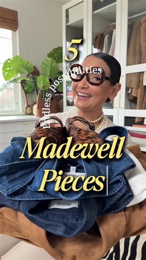 Rasmit kaur on Instagram: "Five Madewell pieces. Endless possibilities. You’re not out of outfits — you’re just not looking at your clothes with fresh eyes. So let me show you what happens when you take a tie-neck blouse, a Western shirt, a barrel jean, a Mary Jane, and the perfect suede jacket… and style them like a stylist would. Think structure. Think contrast. Think subtle attitude. Because it’s not you. It’s your clothes. And great basics? They’re the beginning, not the end. #madewell #styl