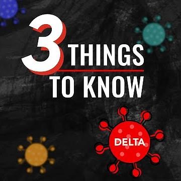3 Things to Know about the Delta Variant of COVID-19