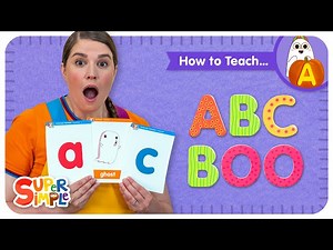 How To Teach ABC Boo | Halloween Alphabet Game! - Videos For Kids