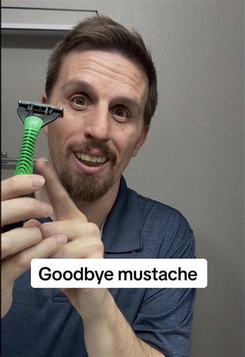 Mustache is gone, but the beard stays. 🪒 What do we think—clean and classic or bring back the 'stache? #beardgang #glowup #beardstyle #mensgrooming #shaveitoff