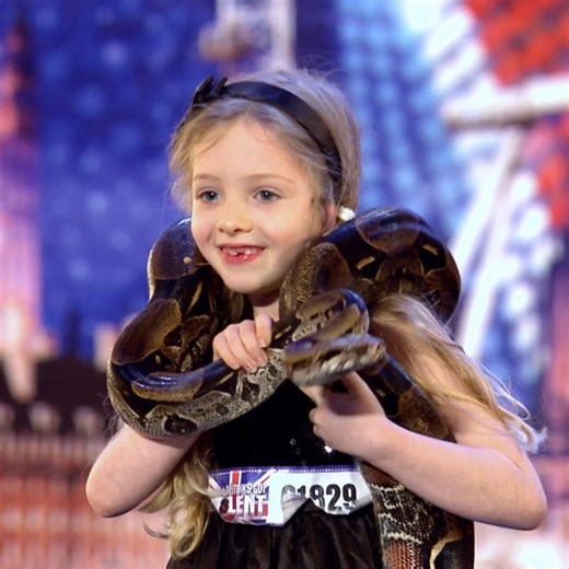8.2M views · 282K reactions | CUTE Kid and Her Pet Snake SHOCK The Judges!  | Got Talent Global | Facebook