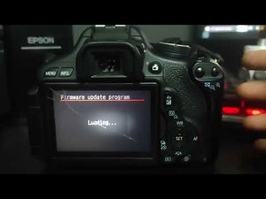 CARA UPDATE FIRMWARE CANON EOS 600D 2023