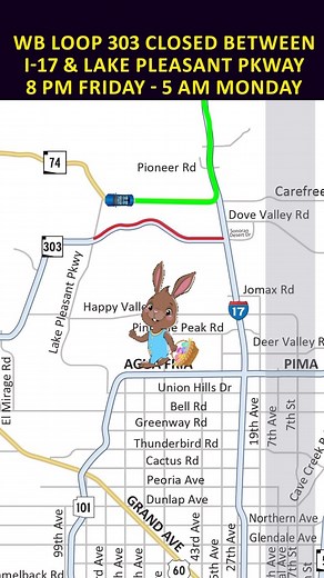 4.2K views · 39 reactions | Weekend freeway restrictions in the Phoenix metro area for April 7-10. | Arizona Department of Transportation | Facebook