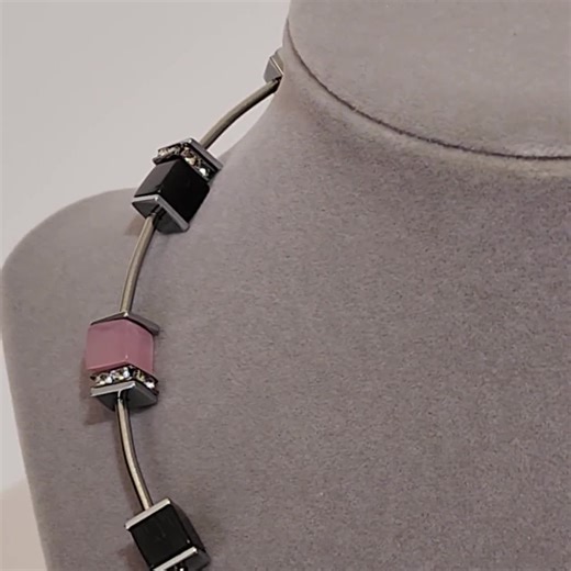Choker- Necklace on Memory Wire Made of Glass Beads. Women's Jewelry. - Etsy UK