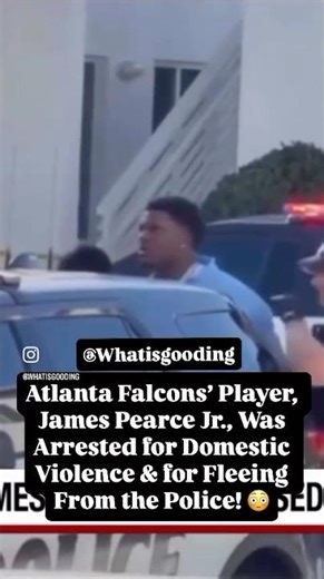Atlanta Falcons’ Player, James Pearce Jr., Was Arrested for D.V.!#news #love #football #reels #funny