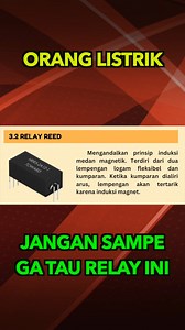 Relay REED Relay reed adalah jenis relay yang menggunakan kontak kecil tertutup rapat dalam tabung kaca (reed switch) yang dioperasikan oleh medan magnet. Fungsinya adalah untuk mengalihkan sinyal listrik atau melakukan switching pada rangkaian dengan efisien dan cepat, terutama pada sirkuit dengan tegangan dan arus rendah, seperti pada perangkat elektronik, sensor, dan komunikasi data. | Belajar Instalasi Listrik