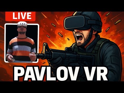 “Pavlov VR Live 🔫 Gameplay Multijugador en Realidad Virtual – ¡Acción en Vivo!”