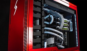 Digital Storm's Aventum 3 has liquid cooling built into the case