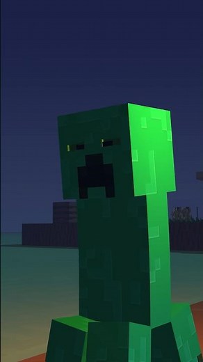 Sad Creeper hours 💔 #minecraft
