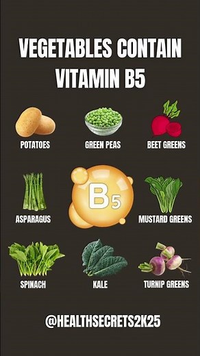 Vitamin B5 Superfoods: Best Vegetables for Health & Energy