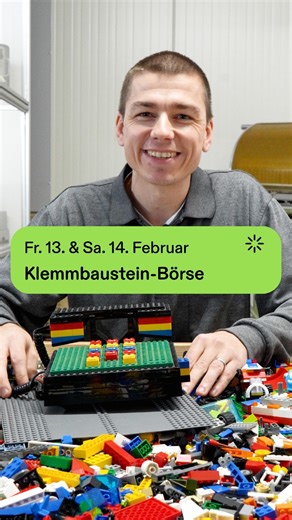 Enter Technikwelt Solothurn | 🧱 Ob Kinderspielzeug, seltene LEGO-Sets oder echte Raritäten: An der Klemmbaustein-Börse wird jeder fündig. 👉🏼 Du hast LEGO oder andere... | Instagram