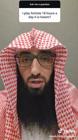 ‏Playing games for 18 hours