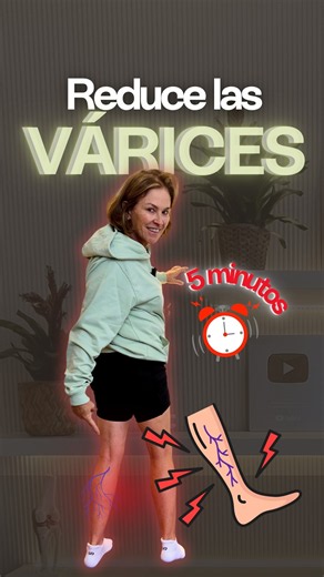 🦵 ¿Várices, piernas cansadas o mala circulación? Dedica 5 minutos a tus piernas.