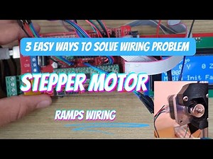 How to wire Nema stepper motor correctly : 3 simple solution l stepper motor motion problem