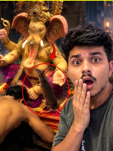 कैमरे में कैद हुए भगवान गणेश के सबसे असली वीडियो #shorts