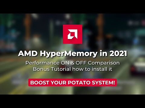 AMD HyperMemory ON vs OFF in 2021