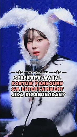 How expensive are SM Entertainment's stage costumes combined? #kpop