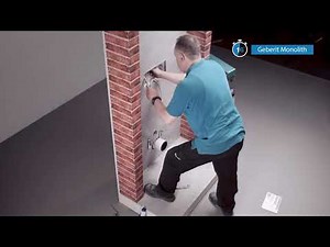 Geberit Monolith - Installation (BE-fr)