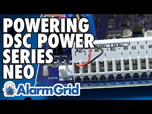 Powering On the DSC PowerSeries NEO Security System