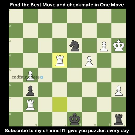 Try this puzzle 🧩♟️ #chess #chessgame #chessmaster