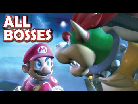 Mario Strikers Charged: Beating All Captains! (ALL BOSSES)