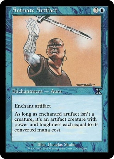 Animate Artifact - Steel Comes Alive ⚔️ #mtg #shorts