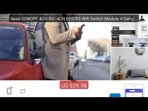 Itead SONOFF 4CH R3/ 4CH PRO R3 Wifi Switch Module 4 Gang W... — Top Pick 2026 | Unbeatable Price!