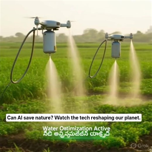 AI కి ప్రకృతినీ కాపాడే శక్తి!#environment#Sustainability #ClimateAction#EcoFriendly#tech #aiforgood
